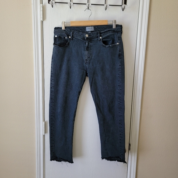 AGOLDE Toni Ankle Fray Hem Jeans - Picture 2 of 10